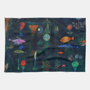 Paul Klee Fish Magic Abstrakte Malerei Grafik Geschirrtuch