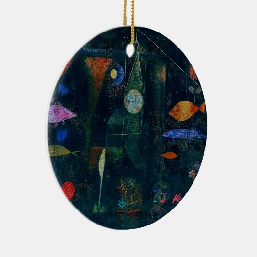 Paul Klee Fish Magic Abstrakte Malerei Grafik Keramik Ornament (Rechts)