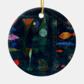 Paul Klee Fish Magic Abstrakte Malerei Grafik Keramik Ornament (Vorne)