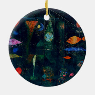 Paul Klee Fish Magic Abstrakte Malerei Grafik Keramik Ornament