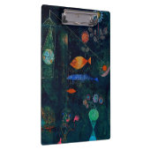 Paul Klee Fish Magic Abstrakte Malerei Grafik Klemmbrett (Rechts)