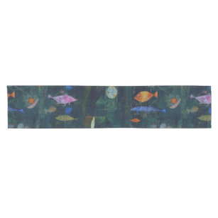 Paul Klee Fish Magic Abstrakte Malerei Grafik Kurzer Tischläufer