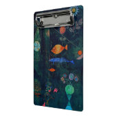 Paul Klee Fish Magic Abstrakte Malerei Grafik Mini Klemmbrett (Gewinkelt2)