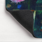 Paul Klee Fish Magic Abstrakte Malerei Grafik Mousepad (Ecke)