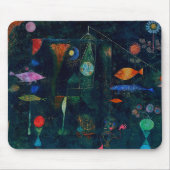 Paul Klee Fish Magic Abstrakte Malerei Grafik Mousepad (Vorne)