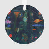 Paul Klee Fish Magic Abstrakte Malerei Grafik Ornament (Rückseite)