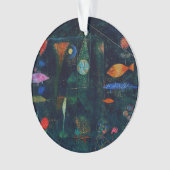 Paul Klee Fish Magic Abstrakte Malerei Grafik Ornament (Vorderseite)