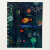 Paul Klee Fish Magic Abstrakte Malerei Grafik Planer (Vorderseite)