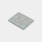 Paul Klee Fish Magic Abstrakte Malerei Grafik Post-it Klebezettel (angewinkelt)