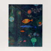Paul Klee Fish Magic Abstrakte Malerei Grafik Puzzle (Vertikal)