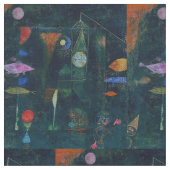 Paul Klee Fish Magic Abstrakte Malerei Grafik Stoff (Nahaufnahme)
