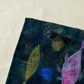 Paul Klee Fish Magic Abstrakte Malerei Grafik Strandtuch (Beispiel)