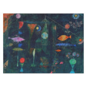 Paul Klee Fish Magic Abstrakte Malerei Grafik Tischdecke (Vorderseite (Horizontal))