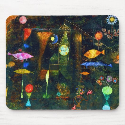 Paul Klee Fish Magic Mousepad (Vorne)
