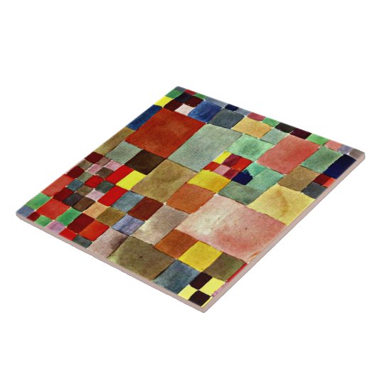 Paul Klee - Flora auf Sand Fliese (Seite)