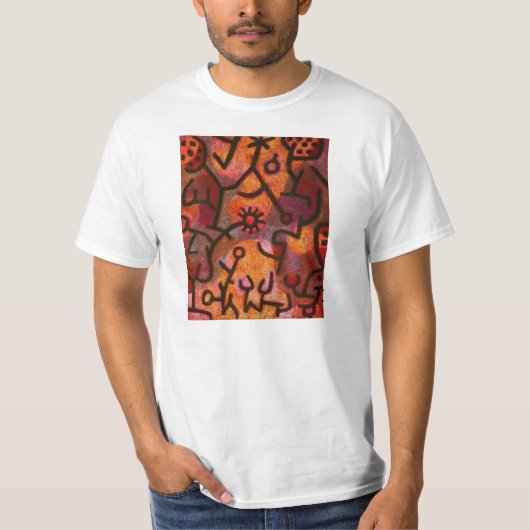 Paul Klee Flora di Roccia T-shirt (Vorderseite)