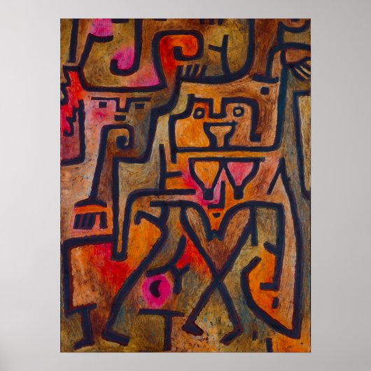 Paul Klee Forest Witch Poster (Vorne)