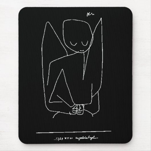 Paul Klee, "Forgetful Angel" Mousepad (Vorne)