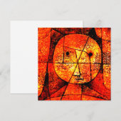Paul Klee - Gaze, abstrakte Kunst,  (Vorne/Hinten)