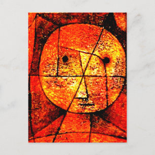 Paul Klee - Gaze, abstrakte Kunst,  Postkarte