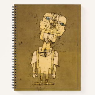 Paul Klee Geist eines Genies Vintage abstrakte Kun Notizblock