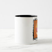 Paul klee glückliche Gesichts-Tasse Zweifarbige Tasse (Mittel)