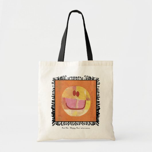 Paul klee glückliche Gesichtstasche Tragetasche (Vorne)