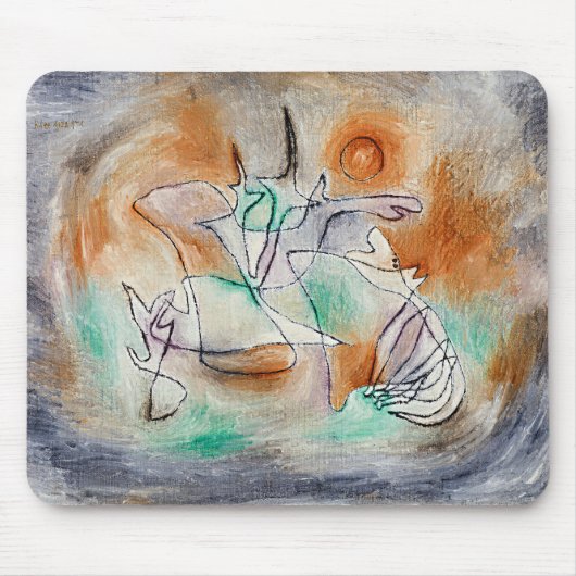 Paul Klee - Heulender Hund, Mousepad (Vorne)
