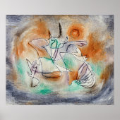 Paul Klee - Heulender Hund, Poster (Vorne)