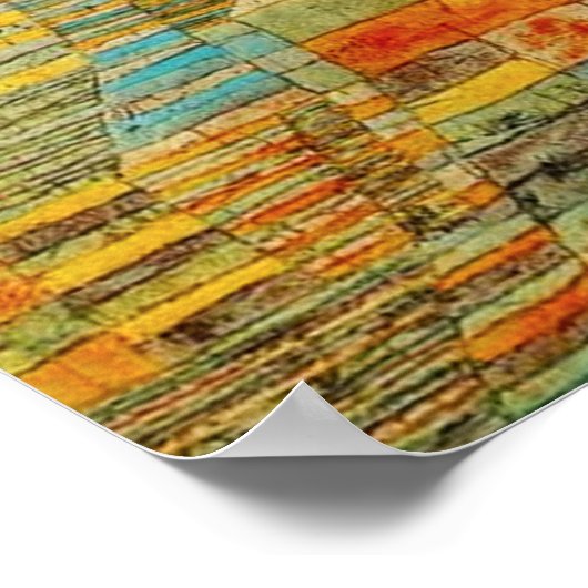 Paul Klee Highways and Byways Poster (Ecke)