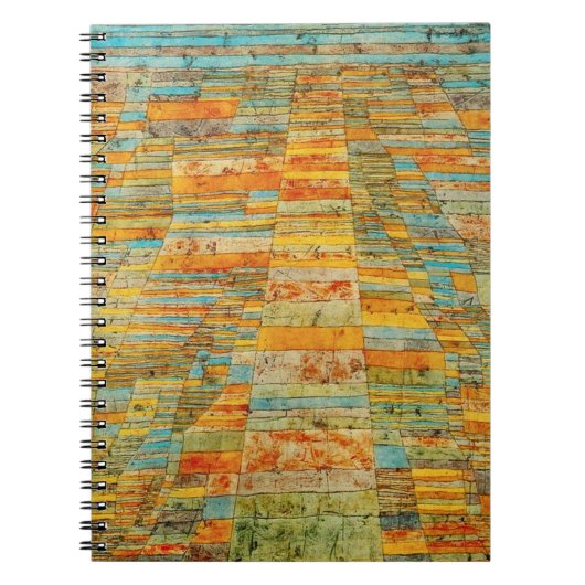 Paul Klee Highways und Byways Notebook Notizblock (Vorderseite)