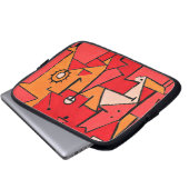Paul Klee, Hitze, Laptopschutzhülle (Vorne Knopf)