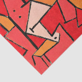 Paul Klee - Hitze, Seidenpapier (Ausschnitt)