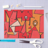 Paul Klee - Hitze, Seidenpapier (Handwerk)
