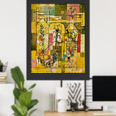 Paul Klee - Hoffmanns Erzählung Poster (Heimbüro)