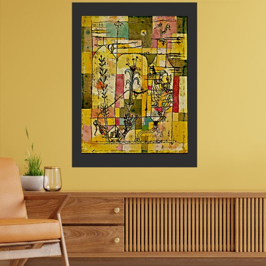 Paul Klee - Hoffmanns Erzählung Poster (Wohnzimmer 2)