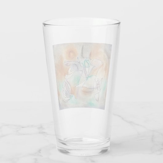 Paul Klee Howling Dog Glas (Rückseite)