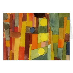 Paul Klee im Stil der kairouanischen Wasserfarbenk