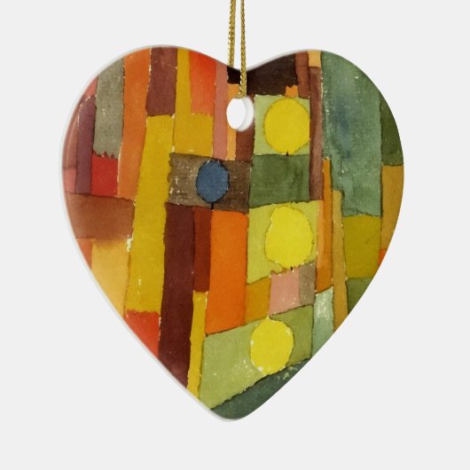 Paul Klee im Stil der kairouanischen Wasserfarbenk Keramikornament (Rechts)