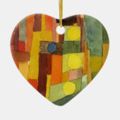 Paul Klee im Stil der kairouanischen Wasserfarbenk Keramikornament (Vorne)