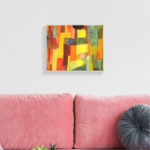 Paul Klee im Stil der kairouanischen Wasserfarbenk Leinwanddruck (Insitu (Wohnzimmer))