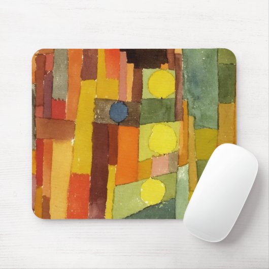 Paul Klee im Stil der kairouanischen Wasserfarbenk Mousepad (Mit Mouse)