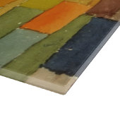 Paul Klee im Stil der kairouanischen Wasserfarbenk Schneidebrett (Ecke)