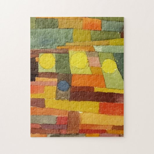 Paul Klee im Stil der kairouanischen Wasserkunst Puzzle (Vertikal)