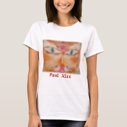 Paul Klee - Katze und Vogel T-Shirt (Vorderseite)