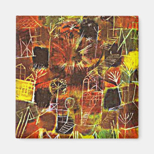 Paul Klee, kosmische Zusammensetzung, Magnet