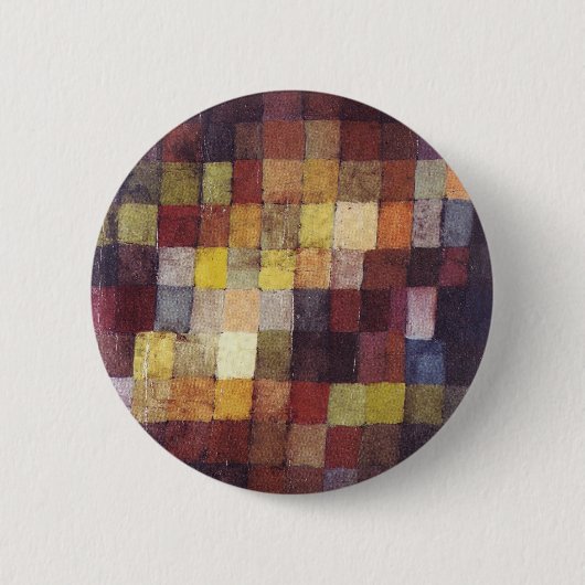 Paul Klee-Kunst Button (Vorderseite)