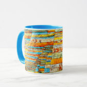 Paul Klee Kunst: Highway and Byways Tasse (Vorderseite Links)
