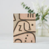 Paul Klee-Kunst Postkarte (Stehend Vorderseite)