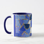 Paul Klee Kunstwerk, Blaue Nacht Tasse (Links)